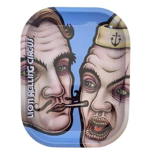 BANDEJA LION ROLLING CIRCUS METAL SILVERFUCK & JELLYBELLY BLUE PQ 