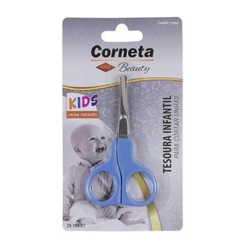 TESOURA CORNETA PARA UNHA DE BEBE REF 25.193.04 *