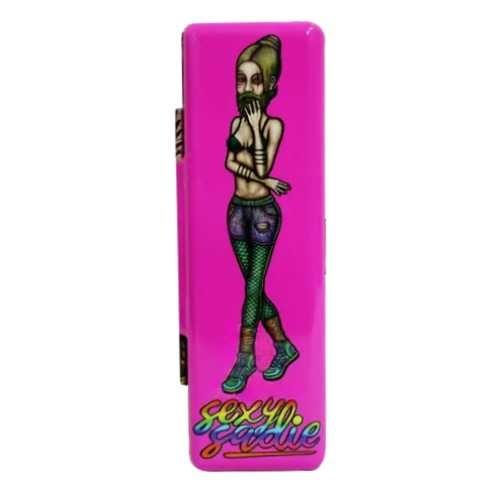 PORTA SEDA LION ROLLING CIRCUS METAL SEXY SADDIE PINK M.S