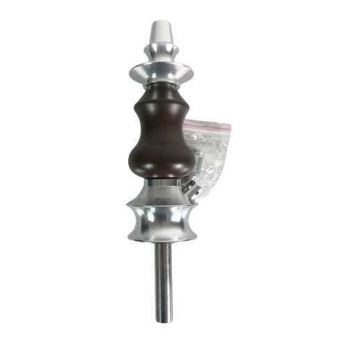 STEM PARA NARGUILE TIGER SILVER/CHOCOLATE