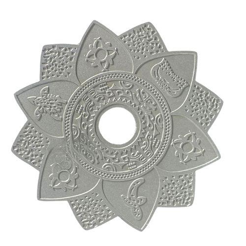 PRATO PARA NARGUILE SILVER GD *
