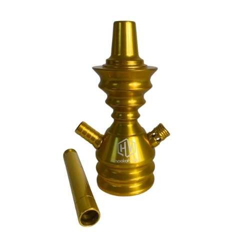 STEM PARA NARGUILE HOOKAH VILLE DOURADO *