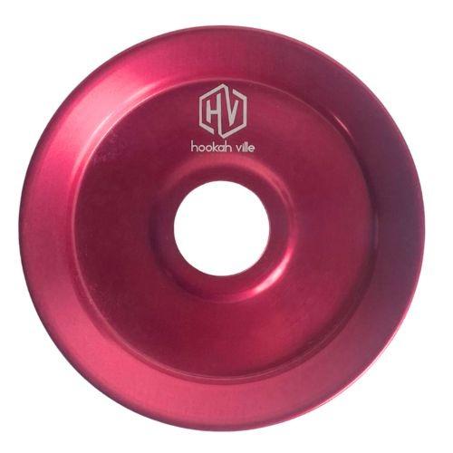PRATO PARA NARGUILE HOOKAH VILLE VERMELHO *