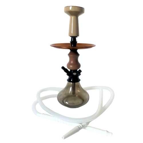 NARGUILE TIGER C/1 SAIDA BLACK/BROWN MEDIO *