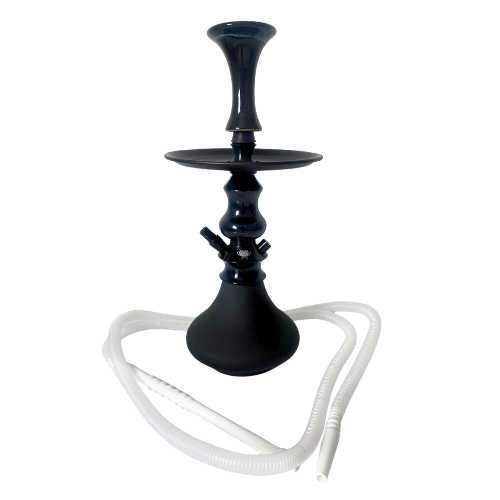 NARGUILE TIGER C/1 SAIDA BLACK MEDIO *