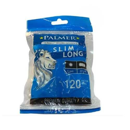 FILTRO PARA CIGARRO PALMER LONG SLIM 6MM PT/120
