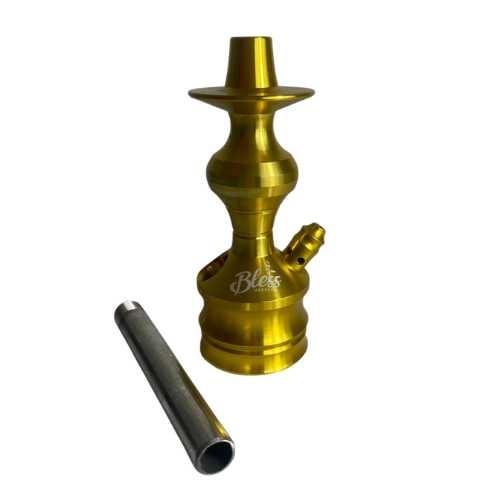 STEM PARA NARGUILE BLESS DOURADA