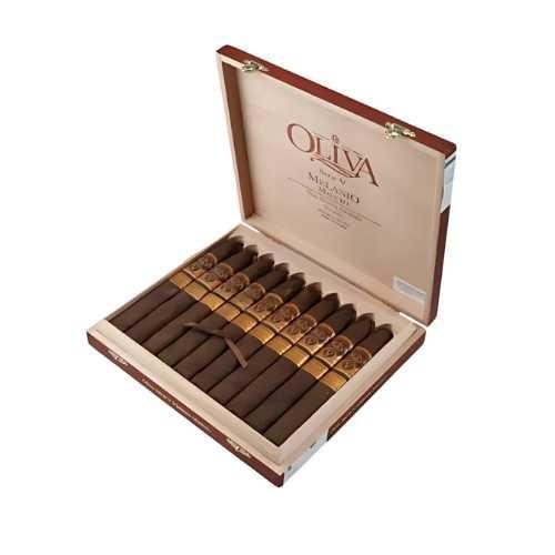 CHARUTO OLIVA SERIE V MELANIO TORPEDO MADURO CX/10 - REF. OLV-015
