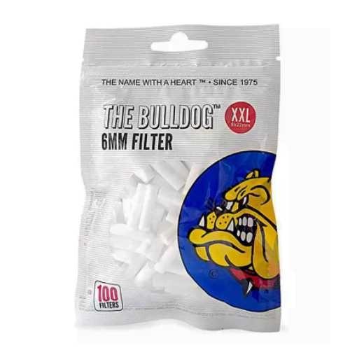 FILTRO PARA CIGARRO THE BULLDOG LONG 6MM C/ 100