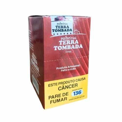 CIGARRO DE PALHA TERRA TOMBADA CEREJA 10X10