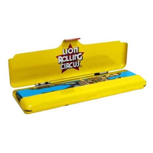 PORTA SEDA LION ROLLING METAL YELLOW EDGAR K.S