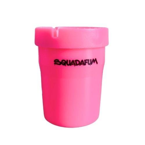 CINZEIRO PARA CIGARRO SQUADAFUM DE CARRO ROSA TURN OFF