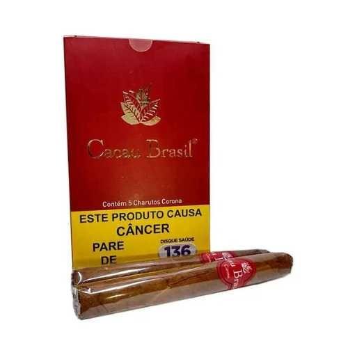 CHARUTO CACAU BRASIL PETITS RED CONHAC CX/ 5