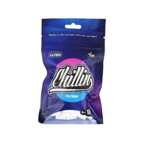 FILTRO PARA CIGARRO CHILLIN CLASSIC 6MM PT C/150