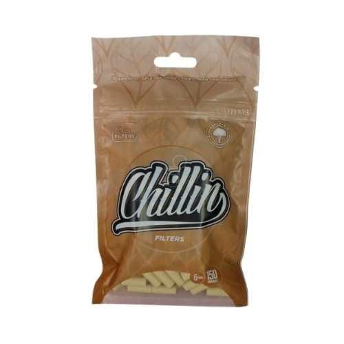 FILTRO PARA CIGARRO CHILLIN ECO 6MM PT C/150
