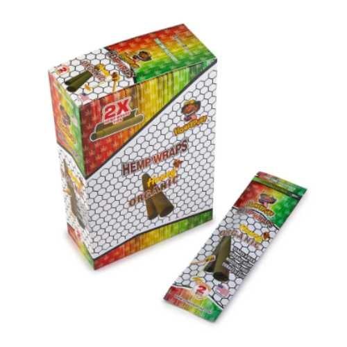SEDA HONEYPUFF HEMP WRAPS HONEY ORGANIC KS C/12