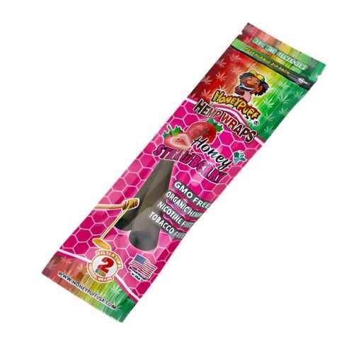 SEDA HONEYPUFF HEMP WRAPS HONEY STRAWBERRY KS C/12