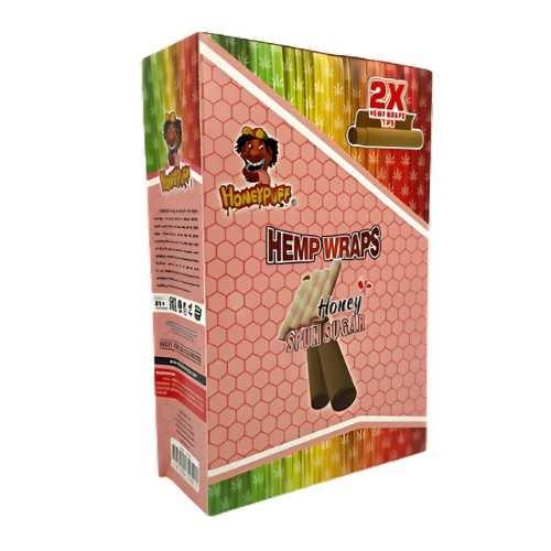 SEDA HONEYPUFF HEMP WRAPS HONEY SPUN SUGAR KS C/12