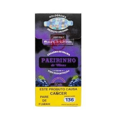 CIGARRO DE PALHA PAEIRINHO DE MINAS UVA 10X20 *
