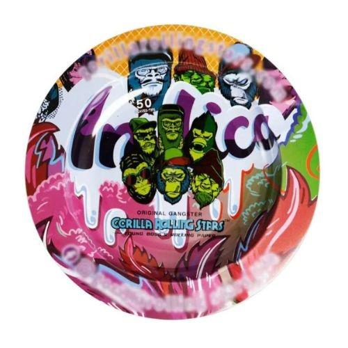 CINZEIRO PARA CIGARRO LATA GORILLA ROLLING STARS REF ASH-171 *