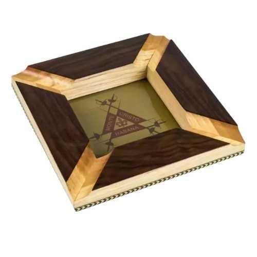 CINZEIRO PARA CHARUTO PIETA MONTE CRISTO MADEIRA QUADRADO