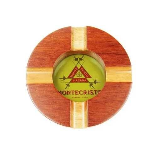 CINZEIRO PARA CHARUTO PIETA MONTE CRISTO MADEIRA REDONDO