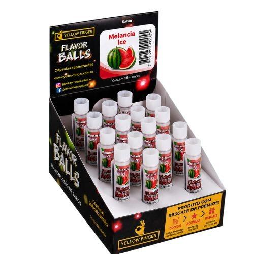 CAPSULAS YELLOW FINGER FLAVOR BALLS MELANCIA CX C/16
