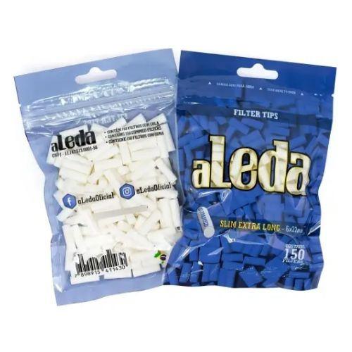 FILTRO PARA CIGARRO ALEDA SLIM EXTRA LONG 6MM PT/150