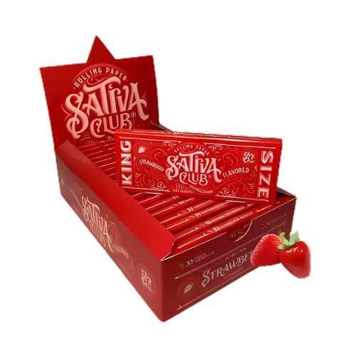 SEDA SATIVA CLUB CELULOSE STRAWBERRY KS C/20
