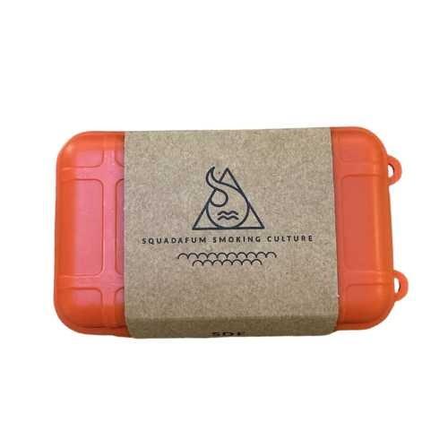 ESTOJO SQUADAFUM PORTA PITEIRA PLASTICO LARANJA REF 070
