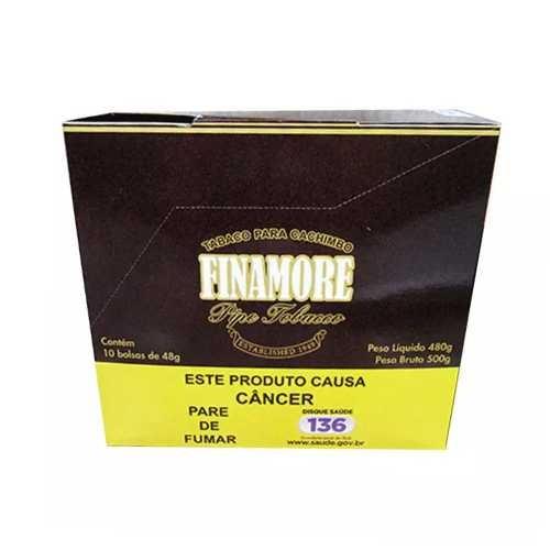 FUMO CACHIMBO FINAMORE CEREJA 48G C/ 10