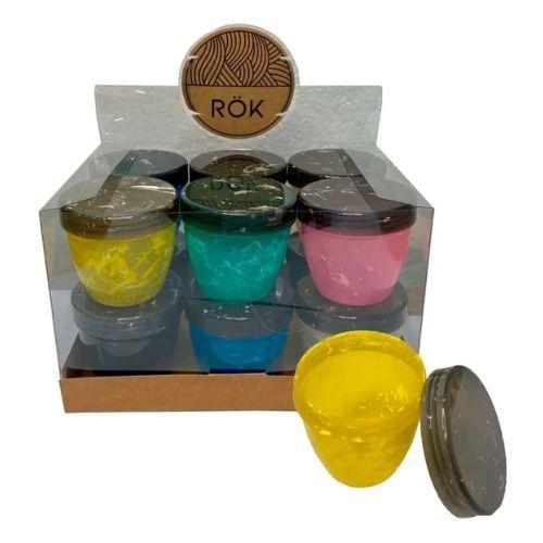 POTINHO ROK PLASTICO 100ML C/12