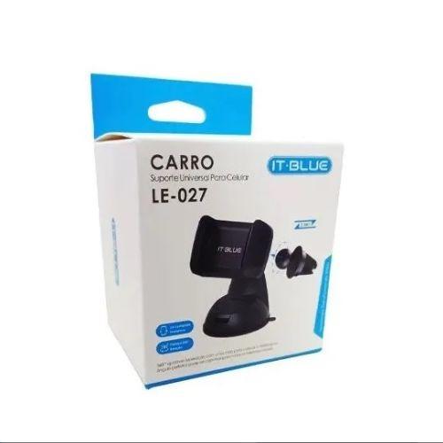 SUPORTE PARA CELULAR VEICULAR IT-BLUE PRETO REF LE-027