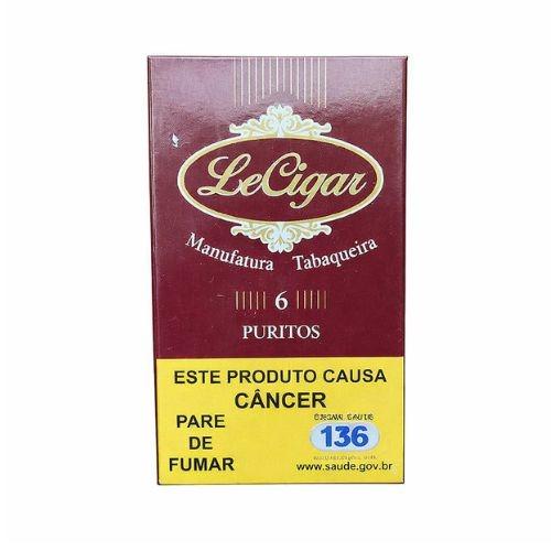 CIGARRILHA LE CIGAR PURITOS PT/ 6X5 
