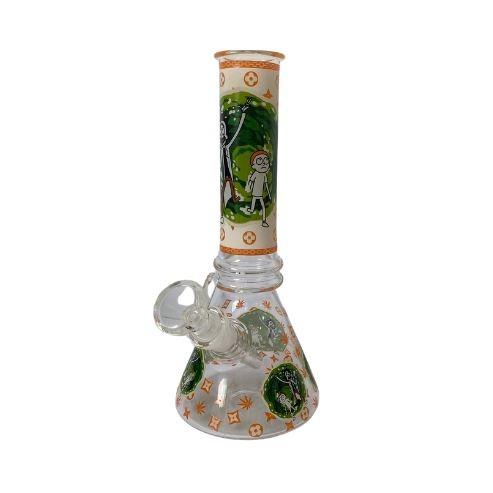 BONG MOON VIDRO RICK AND MORTY 20 CM REF AB27C