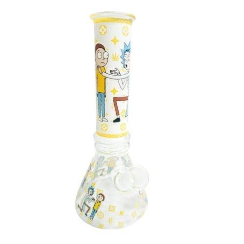 BONG MOON VIDRO RICK AND MORTY 20 CM REF AB27A