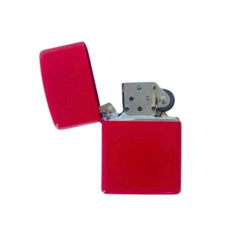 ISQUEIRO LIGHTER VERMELHO LISO