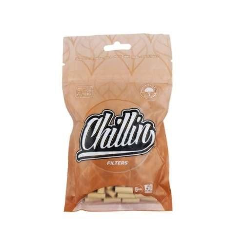 FILTRO PARA CIGARRO CHILLIN EXTRA SLIM 6MM PT C/150