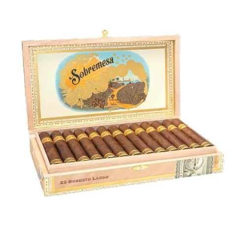 CHARUTO SOBREMESA ROBUSTO LARGO 5.25/52 CX C/25