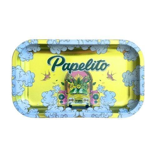 BANDEJA PAPELITO METAL OURO MD REF 255