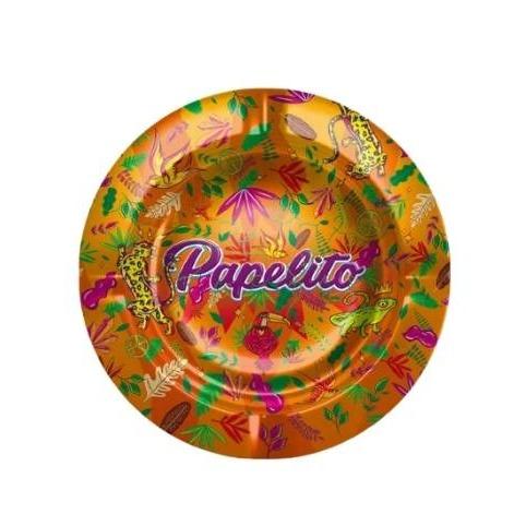 CINZEIRO PARA CIGARRO PAPELITO FAUNA E FLORA METAL REDONDO REF 262