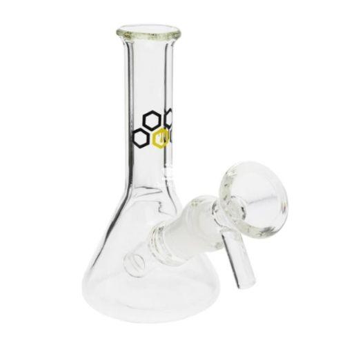 BONG CULTURA DAB VIDRO BEAKER MINI 11CM
