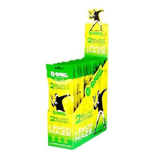 SEDA G-ROLLZ HEMP WRAPS TERPENE LEMON KS C/15 	