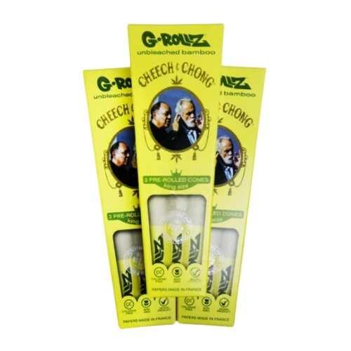 SEDA G-ROLLZ CONE BAMBOO UNBLEACHED KS C/ 3 
