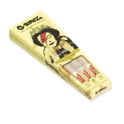 SEDA G-ROLLZ CONE ORGANIC HEMP EXTRA THIN KS C/ 3 