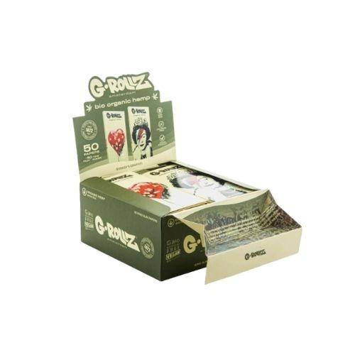 SEDA G-ROLLZ BIO ORGANIC HEMP EXTRA THIN KS + TIPS C/16 REF BG72B-DIS		