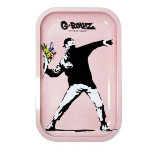 BANDEJA G-ROLLZ METAL FLOWER PQ REF. BG3300G		