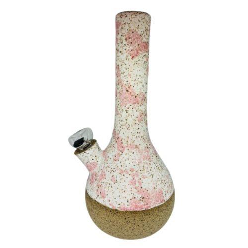 BONG CERAMICA MO BRISA BRANCO/ROSA *