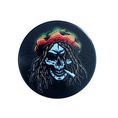 DICHAVADOR METAL ALMINA CAVEIRA REGGAE BLACK REF. M-T1005