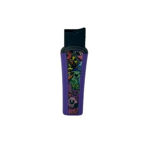 ISQUEIRO ZENGAZ SLIM JET ILUSTRADO ZL-7E